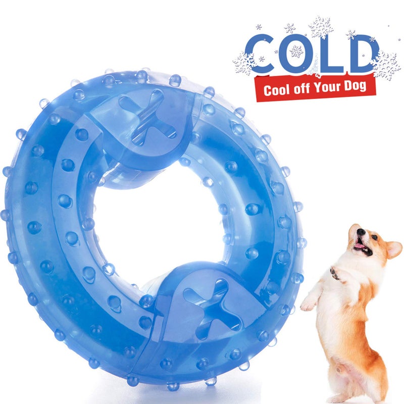 ZNOKA Pet Products Arctic Freeze Fetch Food Cooling Teether Chew Toy (2PCS) - Image 2